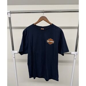 Harley Davidson Brazil T Shirt Navy Size XL‎